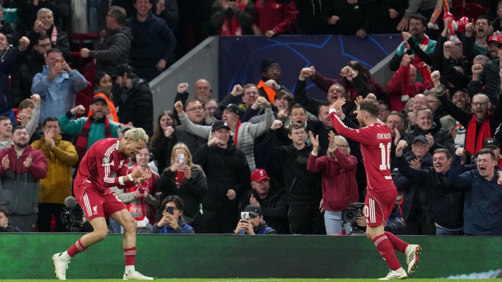 Liverpool to face PSG in Champions League quarter-finals after Galatasaray rout