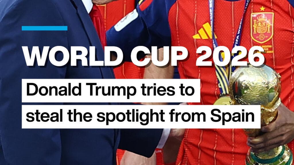 Donald Trump Attempts to Divert Attention During Spain's World Cup Victory Celebration