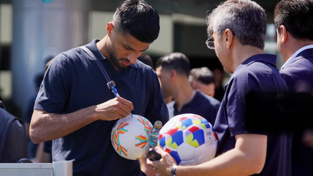 Iran's World Cup Team Arrives in the United States for Historic Visit