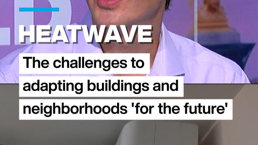 Adapting Buildings and Neighborhoods to Face Future Heatwaves