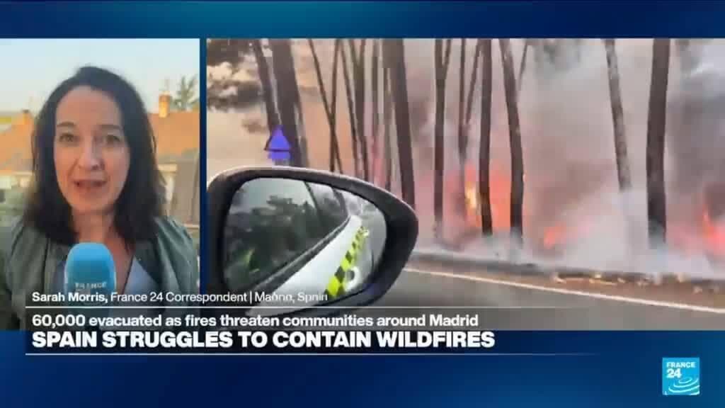 Spain Intensifies Efforts to Combat Wildfires Near Madrid and Toledo