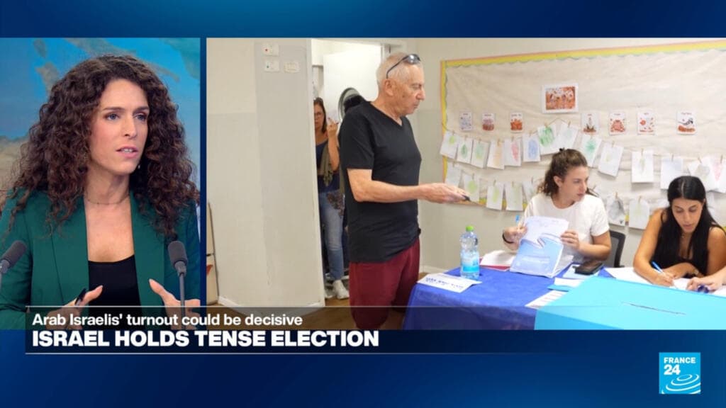 Voter Turnout in Israel Elections Reaches 55% by 4 PM Local Time
