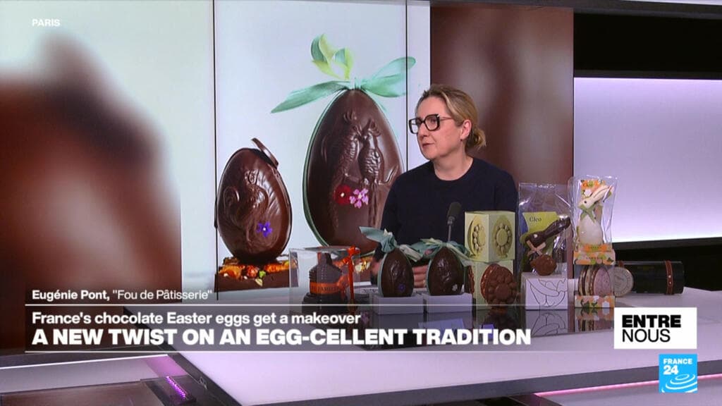 France's traditional chocolate Easter eggs get a makeover