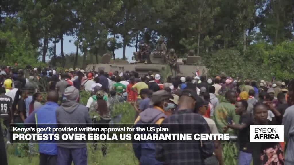 Protests Erupt in Kenya Over Proposed Ebola Quarantine Center for US Citizens