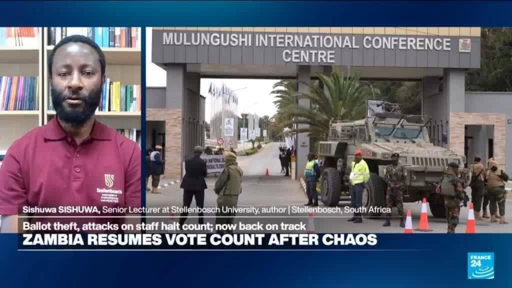 Zambia Restarts Vote Counting Following Suspension Due to Violence