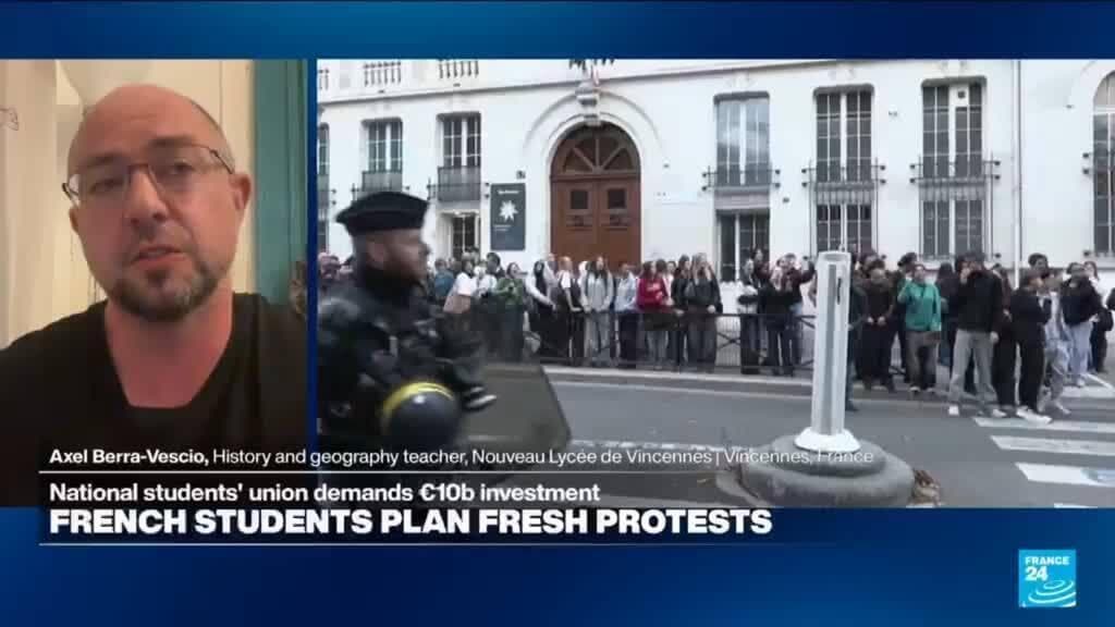 French Students Protest Against Years of Underinvestment in Education