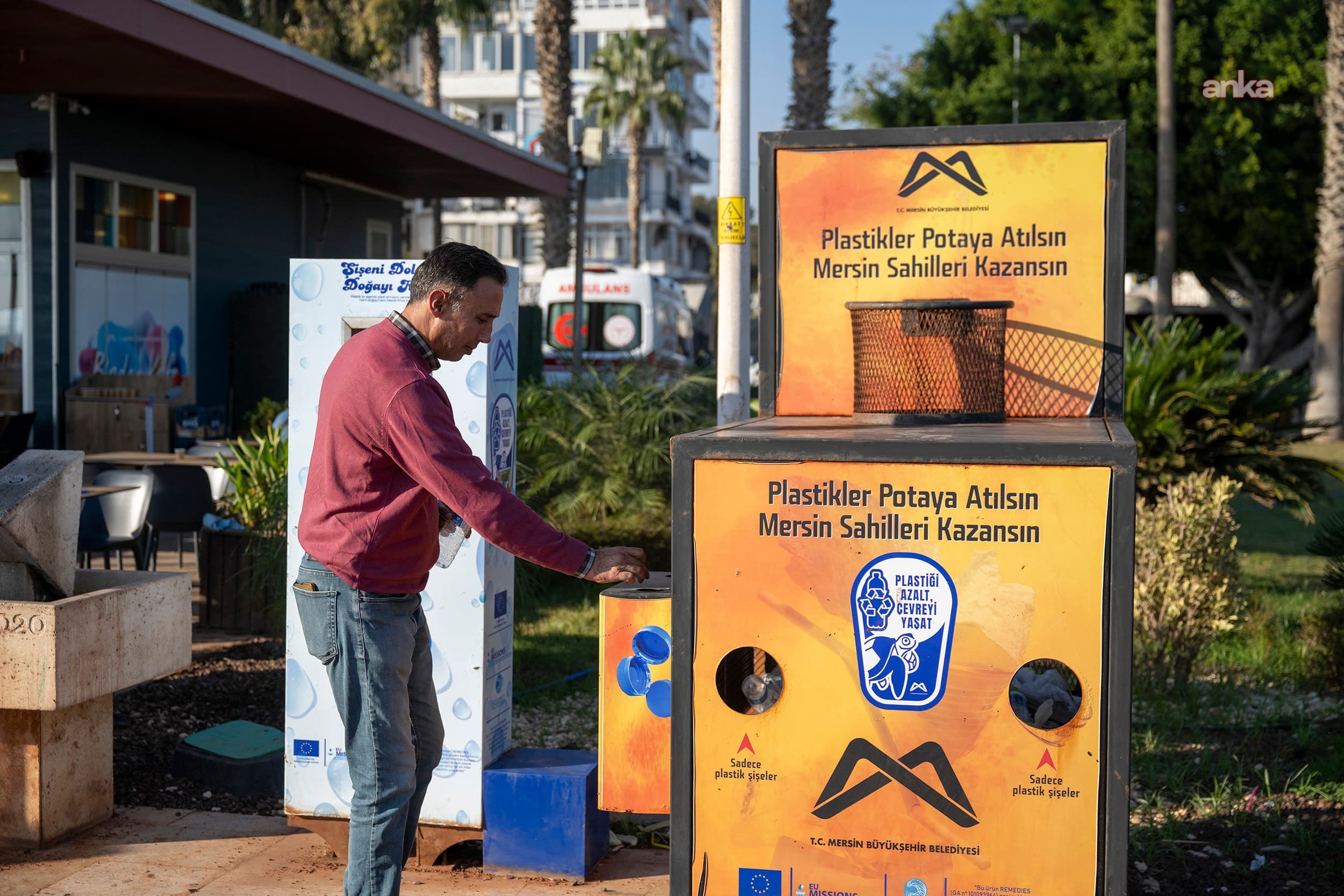 Mersin Büyükşehir Belediyesi, 10 ayda 1 ton plastik atığı geri dönüştürdü