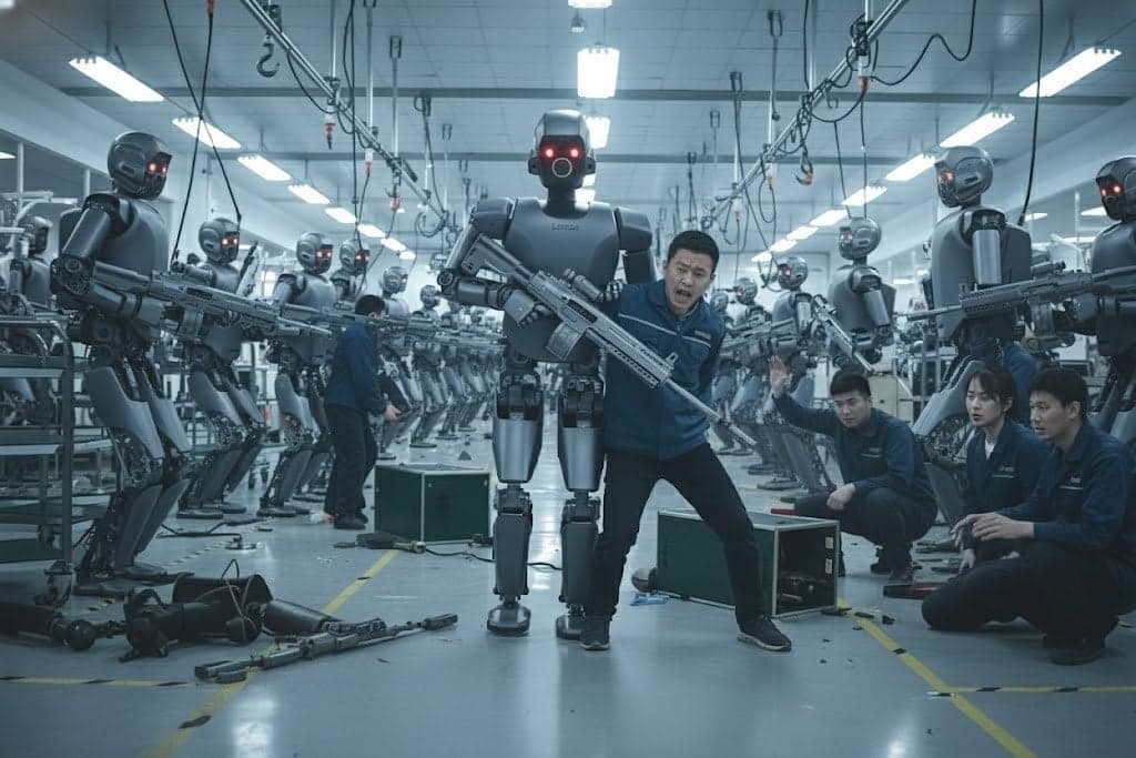 'Elma' dersen kıyamet kopar! Çinli bilim insanları açıkladı: Robot orduları tek kelimeyle ihanet edebilir!