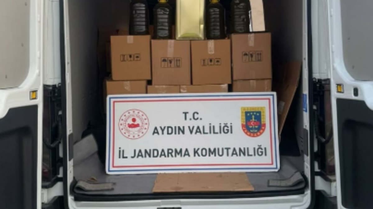 Aydın'da 1,6 ton sahte zeytinyağı ele geçirildi