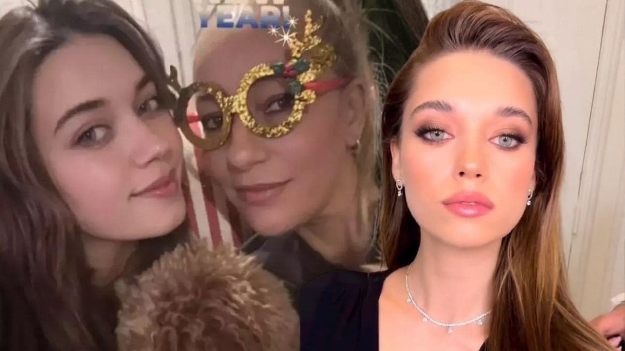 Oyuncu Afra Saraçoğlu annesiyle pozunu paylaştı; benzerlikleri gündem oldu