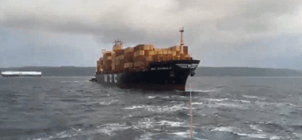 İtalya’dan Tekirdağ’a gelen gemi arızalandı