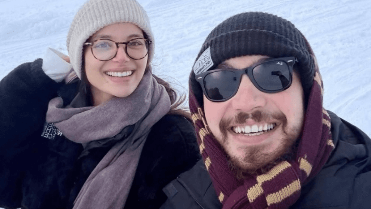 Ünlü çift Kars'ta aşk tazeledi