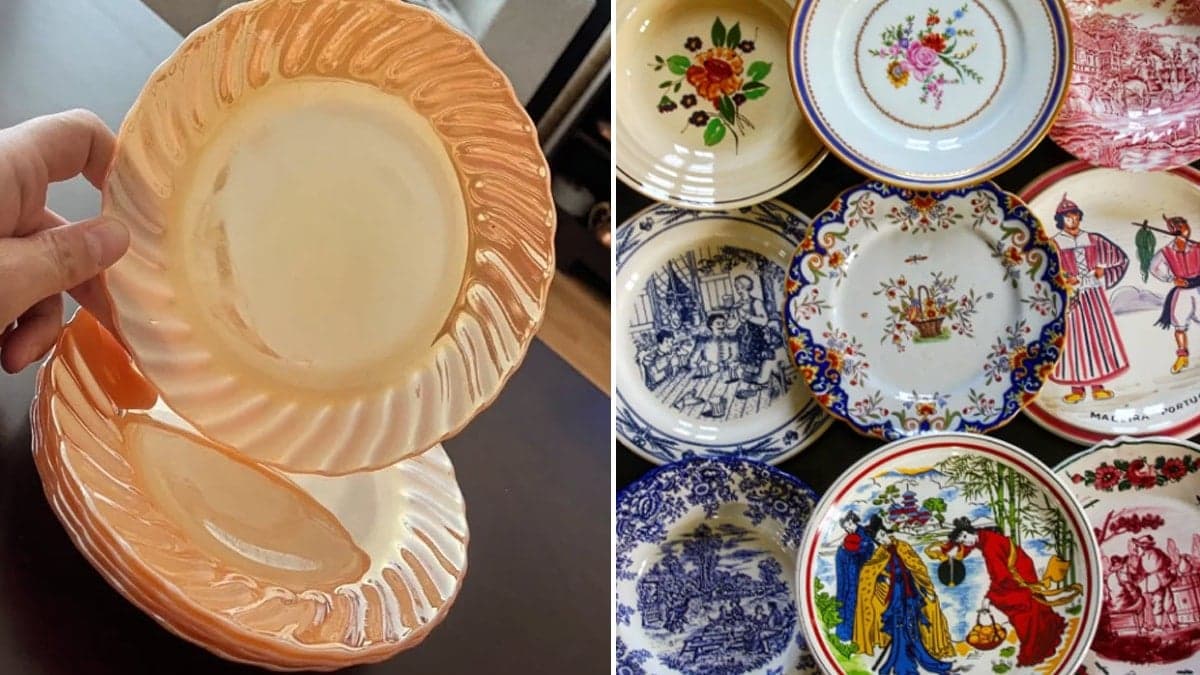 Herkesin evinde olan bu antika tabakları hemen çöpe atın