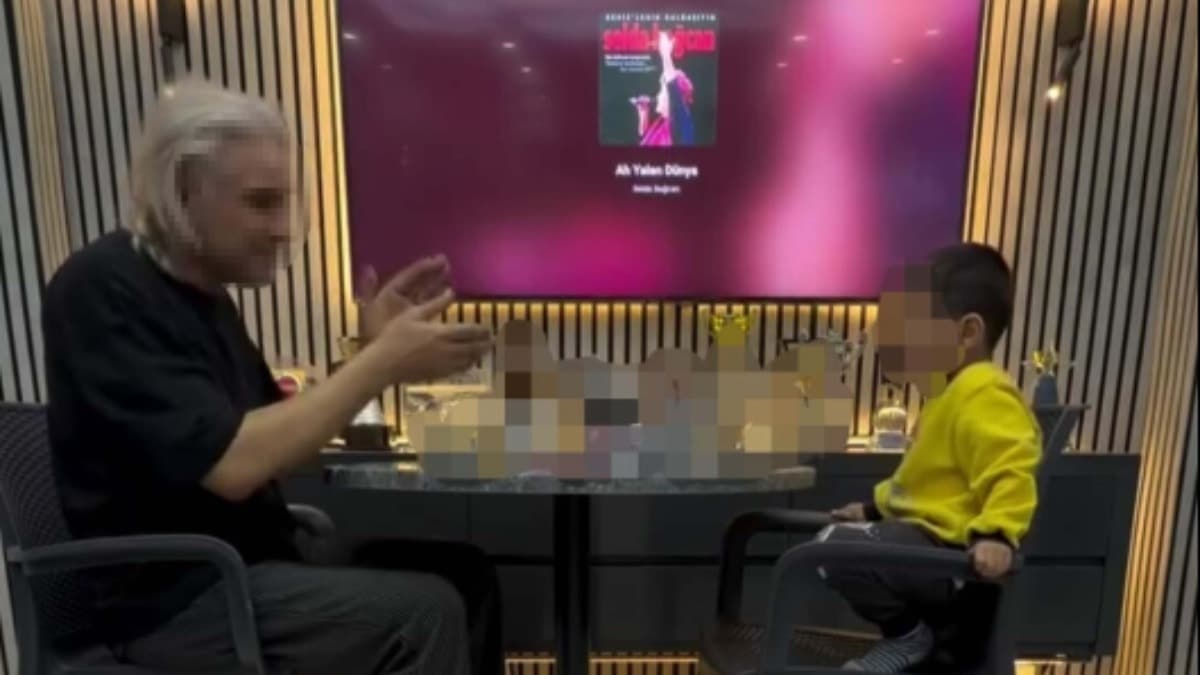 Üç yaşındaki çocuğunu alkol masasına oturtan baba serbest bırakıldı