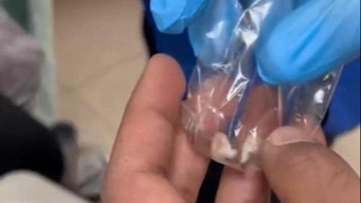 Kayseri'de şaşkına çeviren olay: Uyuşturucuyu bakın nereye saklamış!