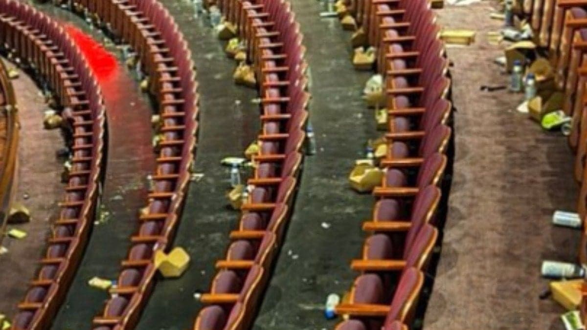 İhtişamlı törene yakışmayan son: Oscar salonu çöp içinde kaldı!