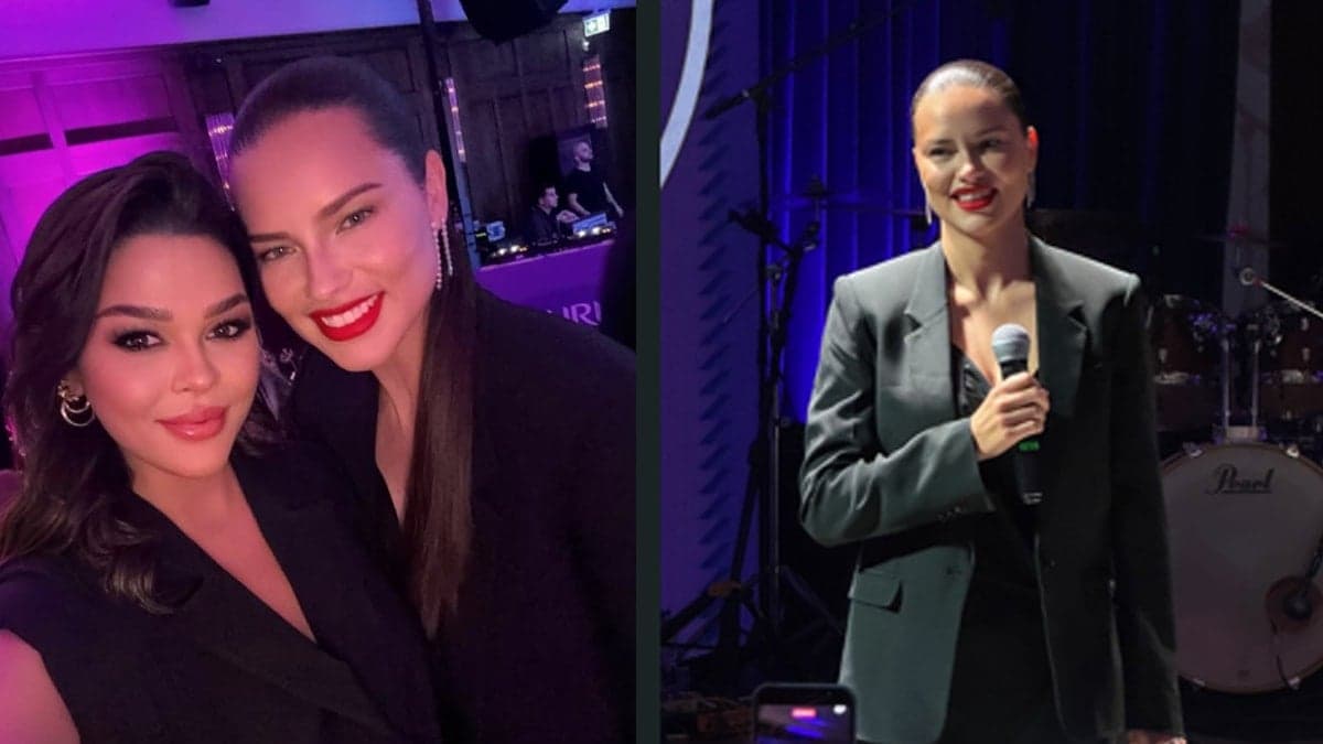Adriana Lima yeniden Türkiye’de: Dansları ve şıklığıyla büyüledi