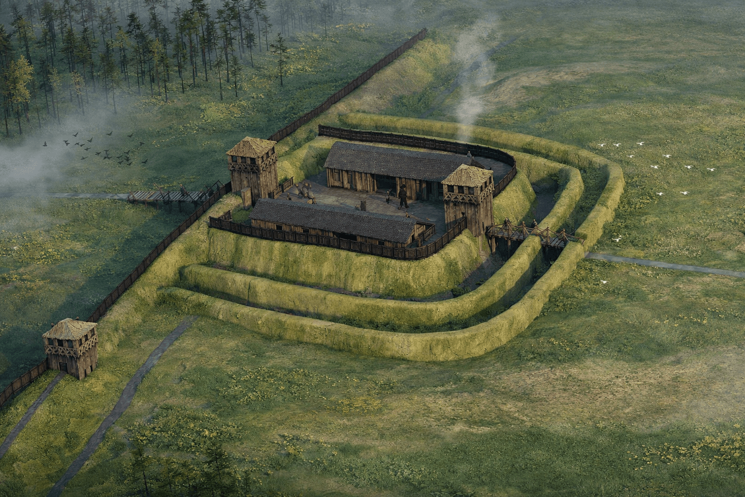 Antik askerlerin gizli gözetleme üssü bulundu