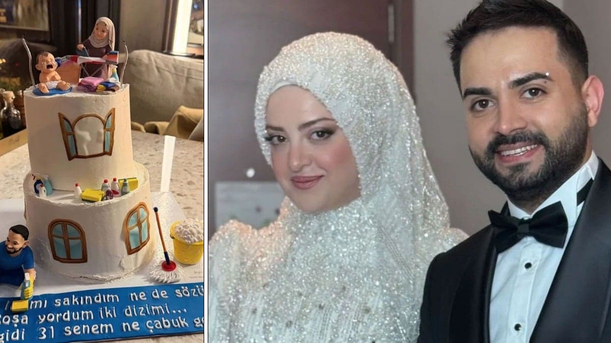 Gamze Türkmen’in pastasındaki bebek detayı herkesi yanılttı! Kadir Ezildi gerçeği açıkladı