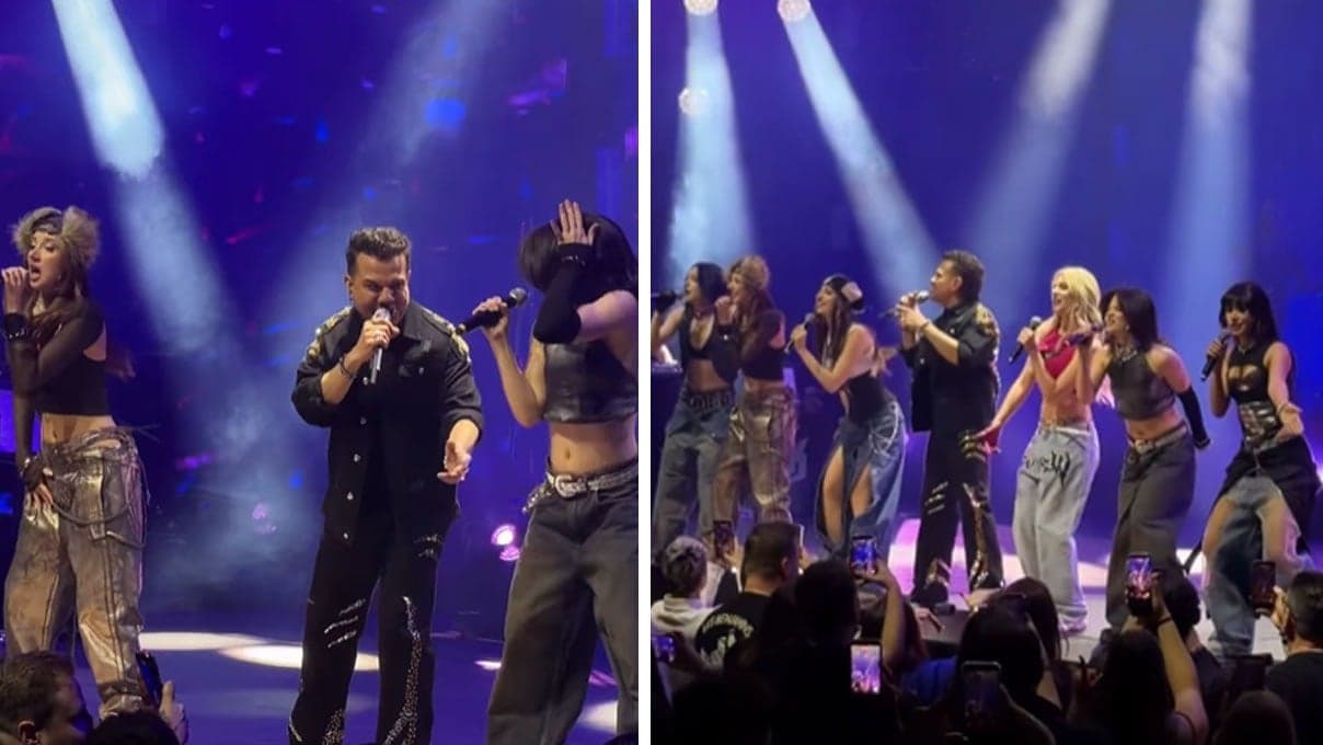 Kenan Doğulu konserinde sürpriz! Manifest sahneye çıktı, Beren Saat kulisten izledi