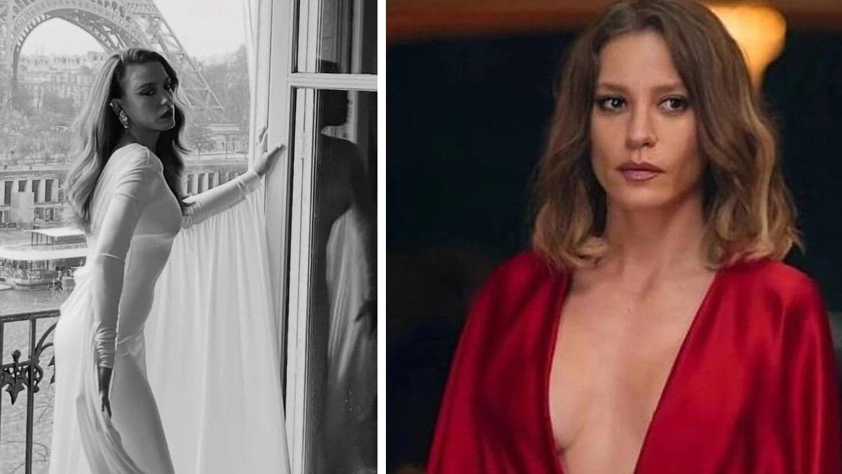 Serenay Sarıkaya’nın beyaz elbiseli pozuna yorum yağdı: ''Gelinlik mi o?''