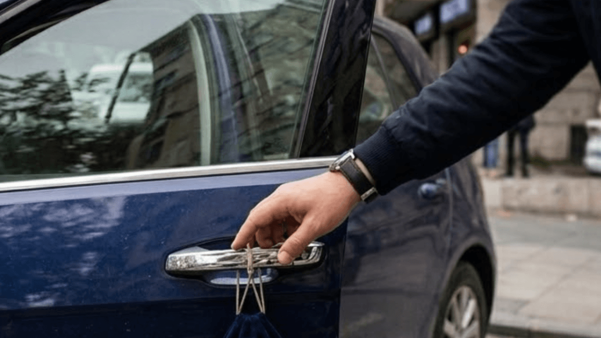 Araç kapısında bulunuyor: Dokunduğunuz anda zehirleniyorsunuz