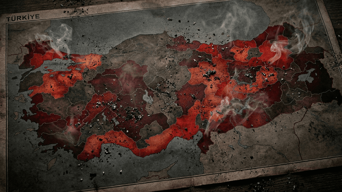 Harita kıpkırmızı! Türkiye’nin en 'dumancı' illeri belli oldu