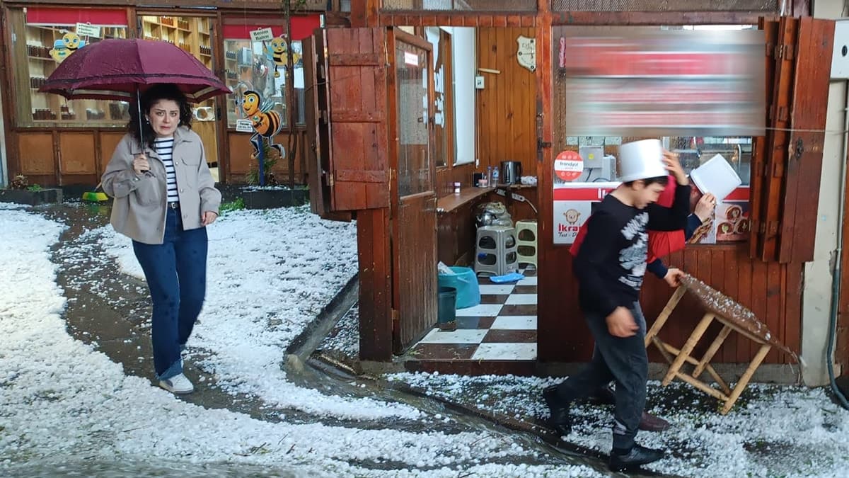 Yazı beklerken kent doluya teslim oldu