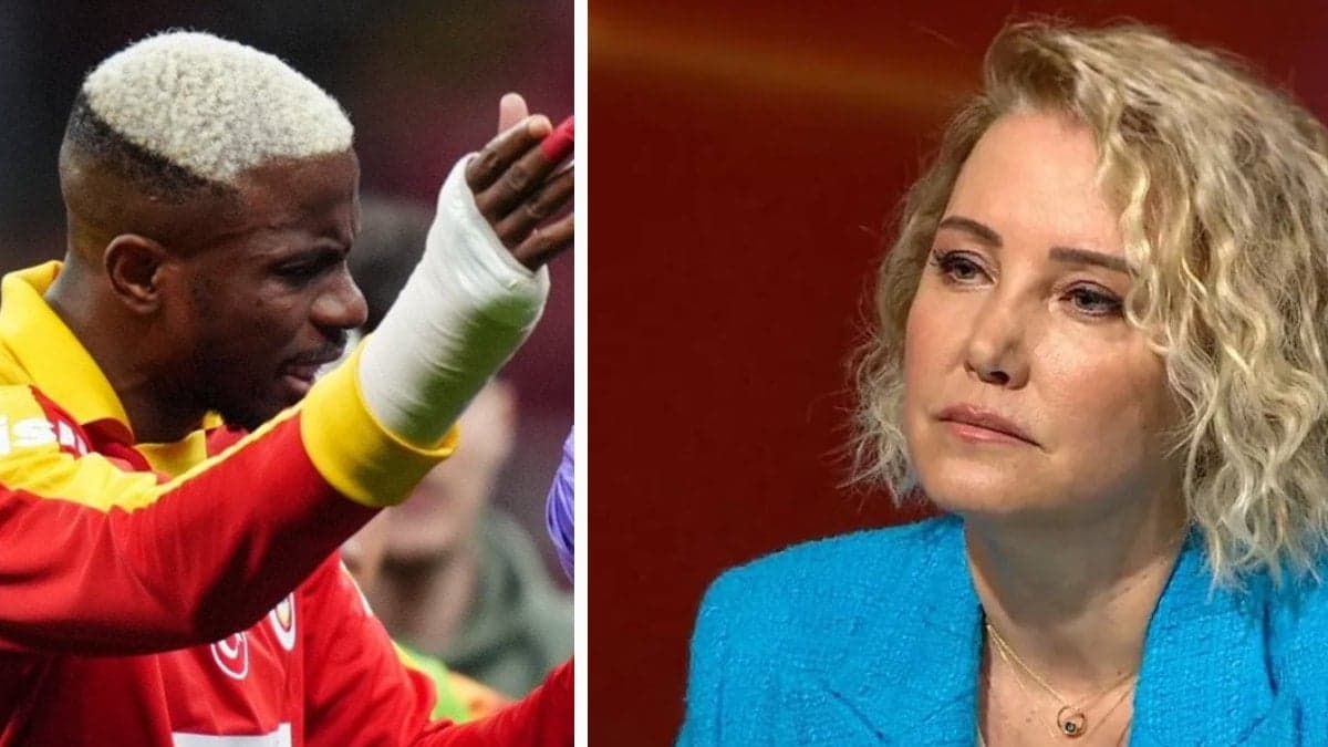 Berna Laçin'den Victor Osimhen tepkisi