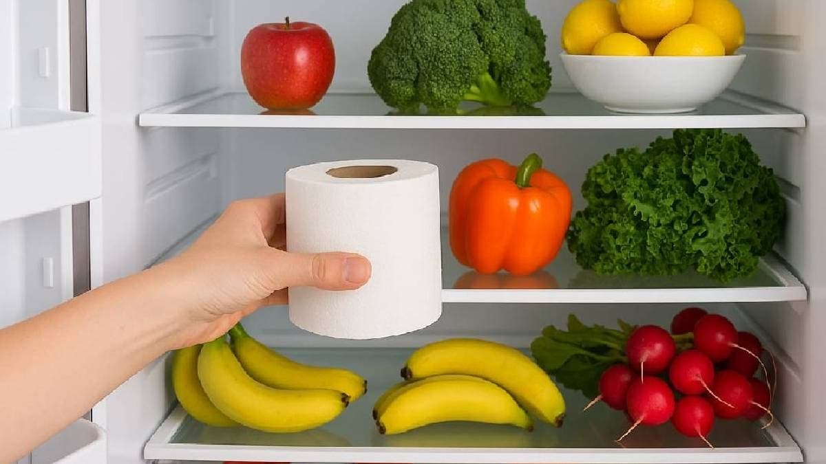 Buzdolabına bir rulo tuvalet kağıdı koyun farkı görün