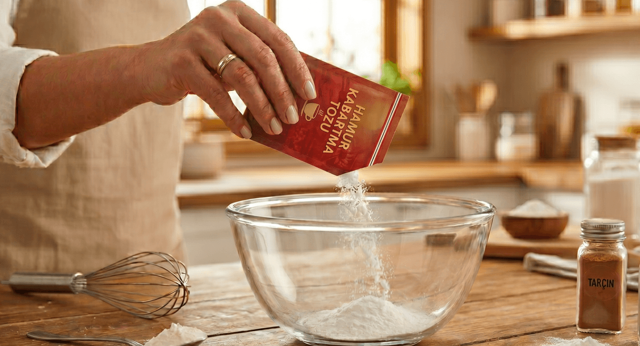Hamur kabartma tozunu yıllardır yanlış kullanıyormuşuz