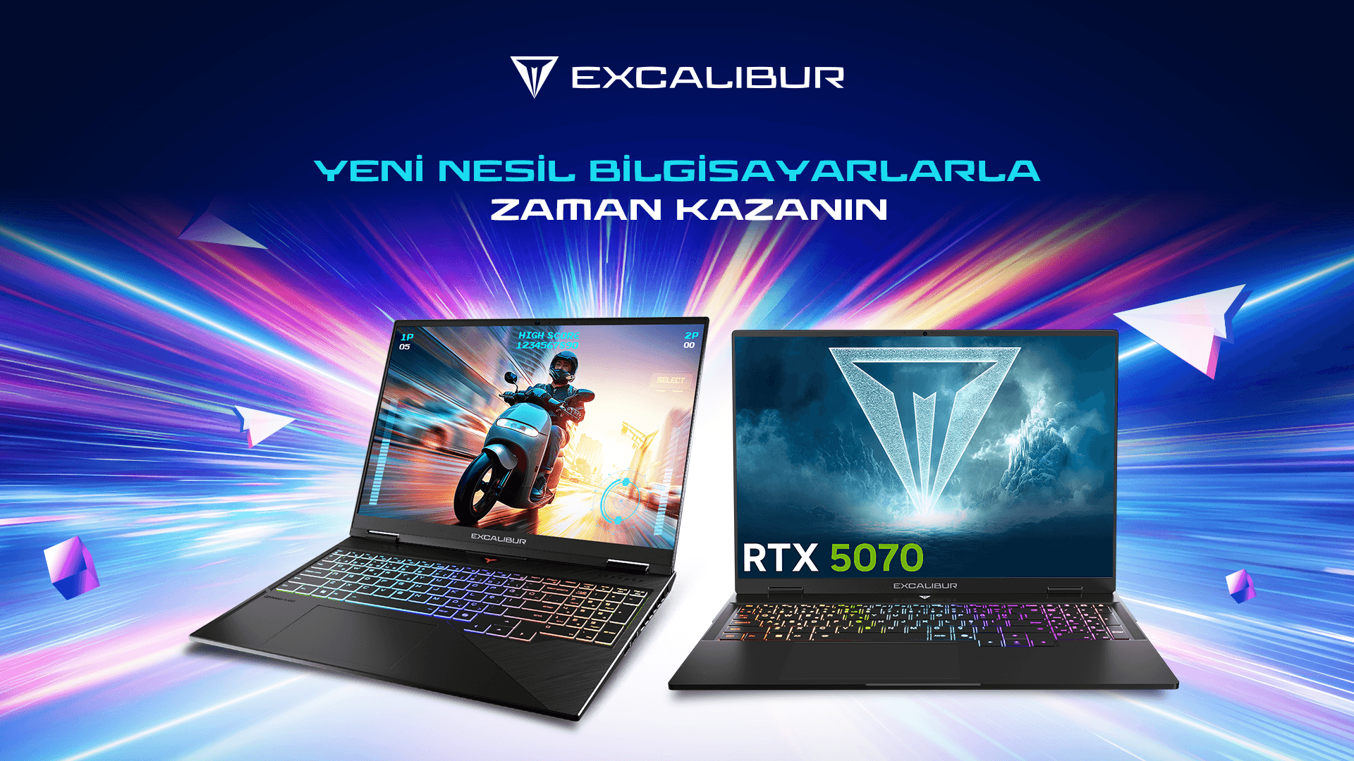 Yeni nesil Excalibur bilgisayarlarla zaman kazanın