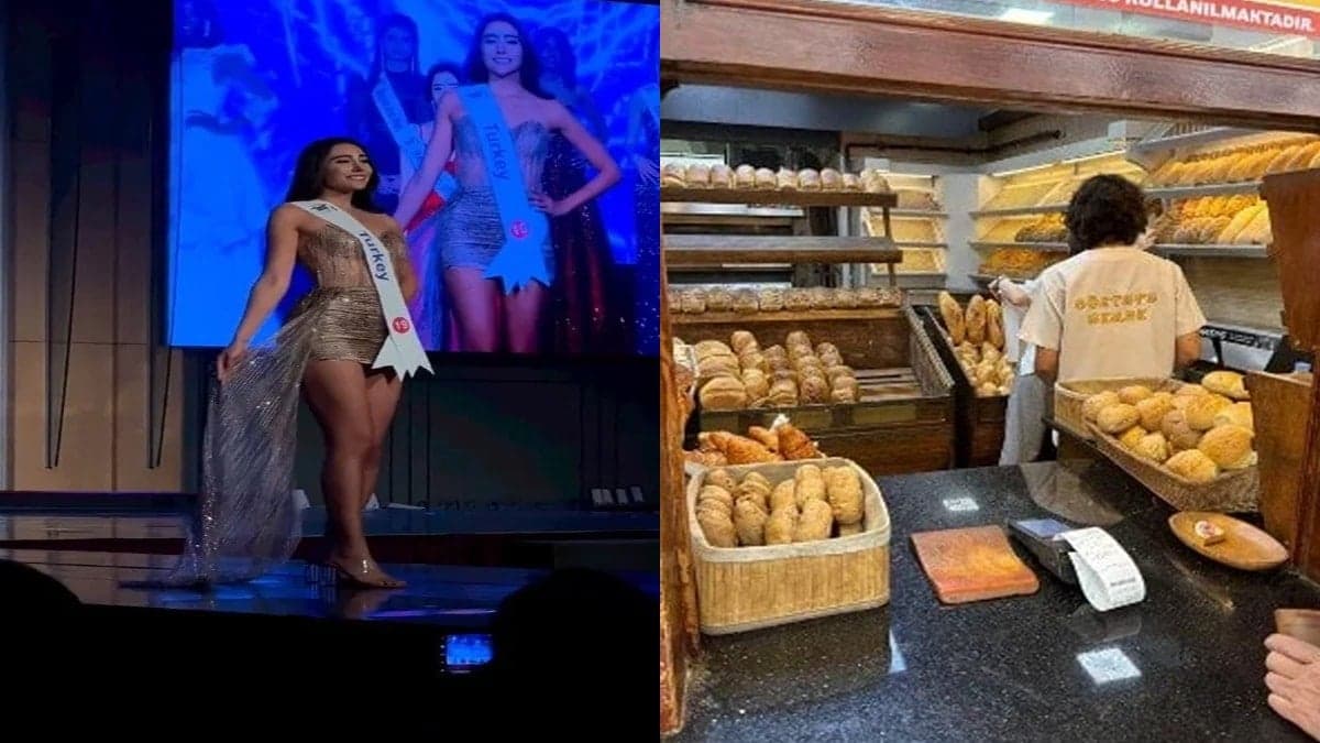 Tescilli güzel Irmak Öztaş'a fırıncılığı bakın kim önermiş