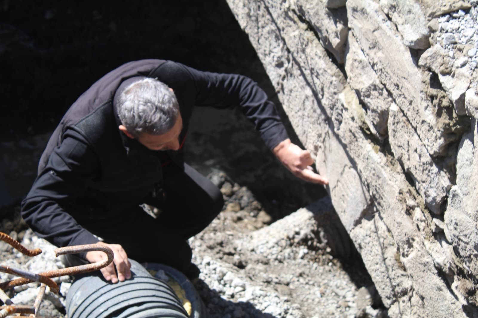 Tam 200 yaşında: Rize'de yol çalışmasından çıktı cam kaplamayla saklanacak