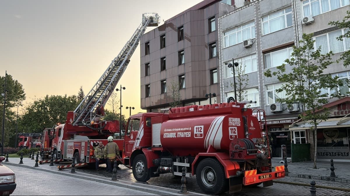 Fatih'teki otel yangınında bir kişi hayatını kaybetti