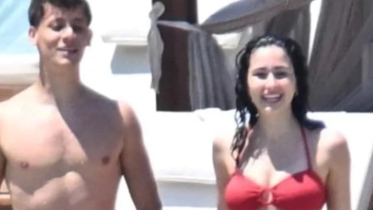 Arda Güler ve sevgilisi Bodrum'da tatil yaparken görüntülendi