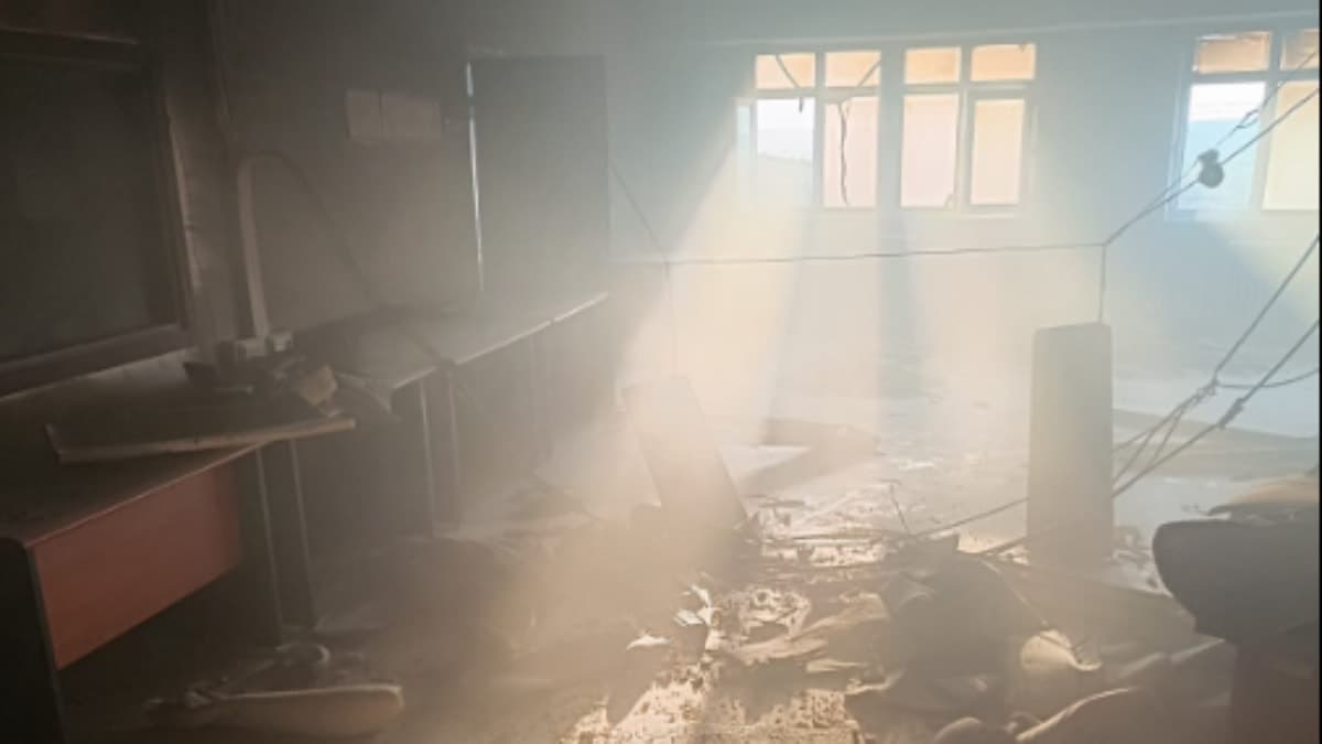 Bilecik'teki meslek yüksekokulunda yangın çıktı