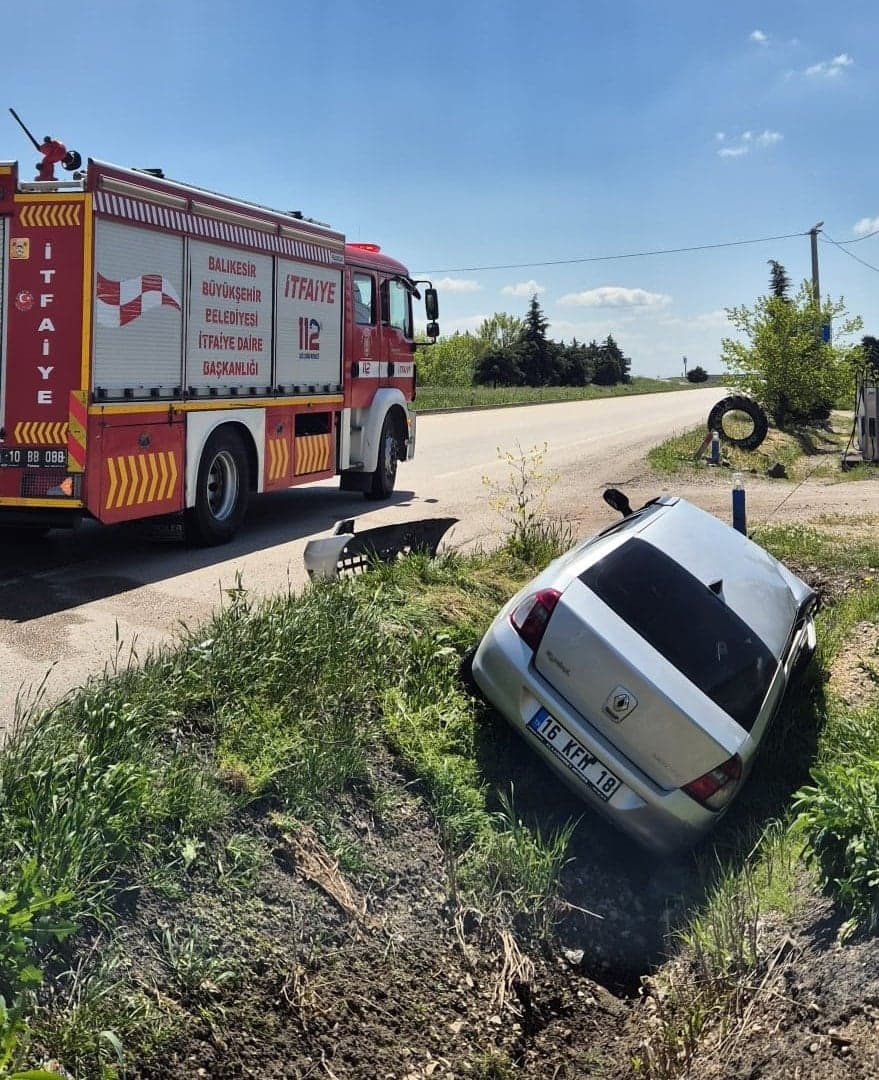 Balıkesir'de kaza: 6 kişi yaralandı