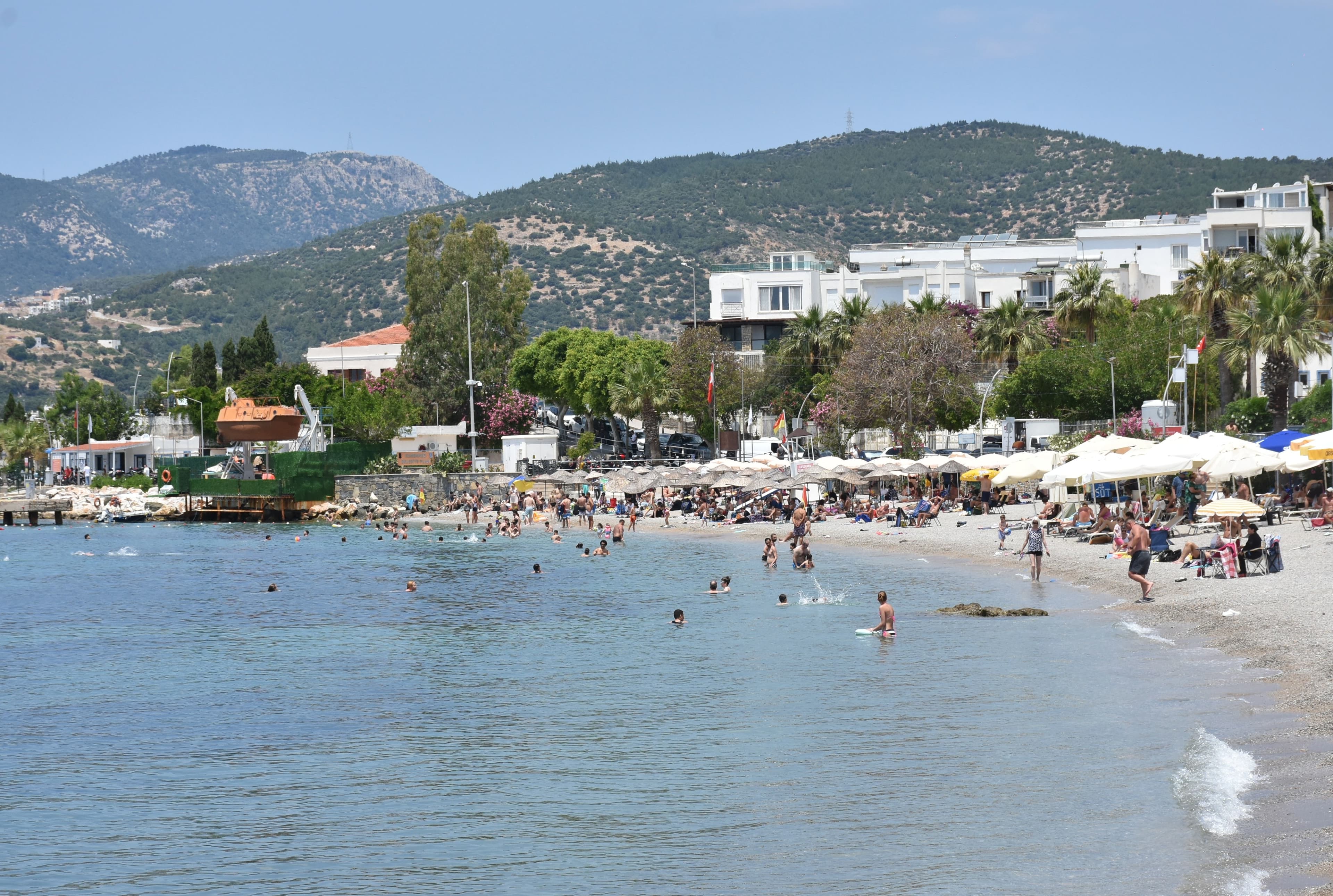 Muğla sahillerinde Kurban Bayramı yoğunluğu artıyor