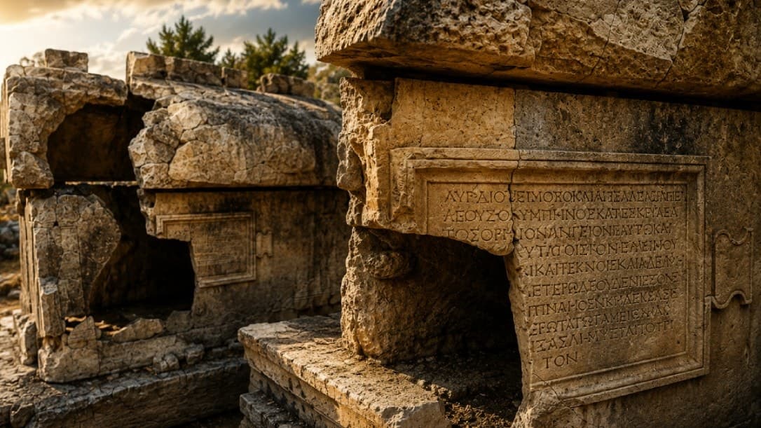Antalya'da antik Olympos'ta 10 metre yüksekliğinde tarihi yapı bulundu