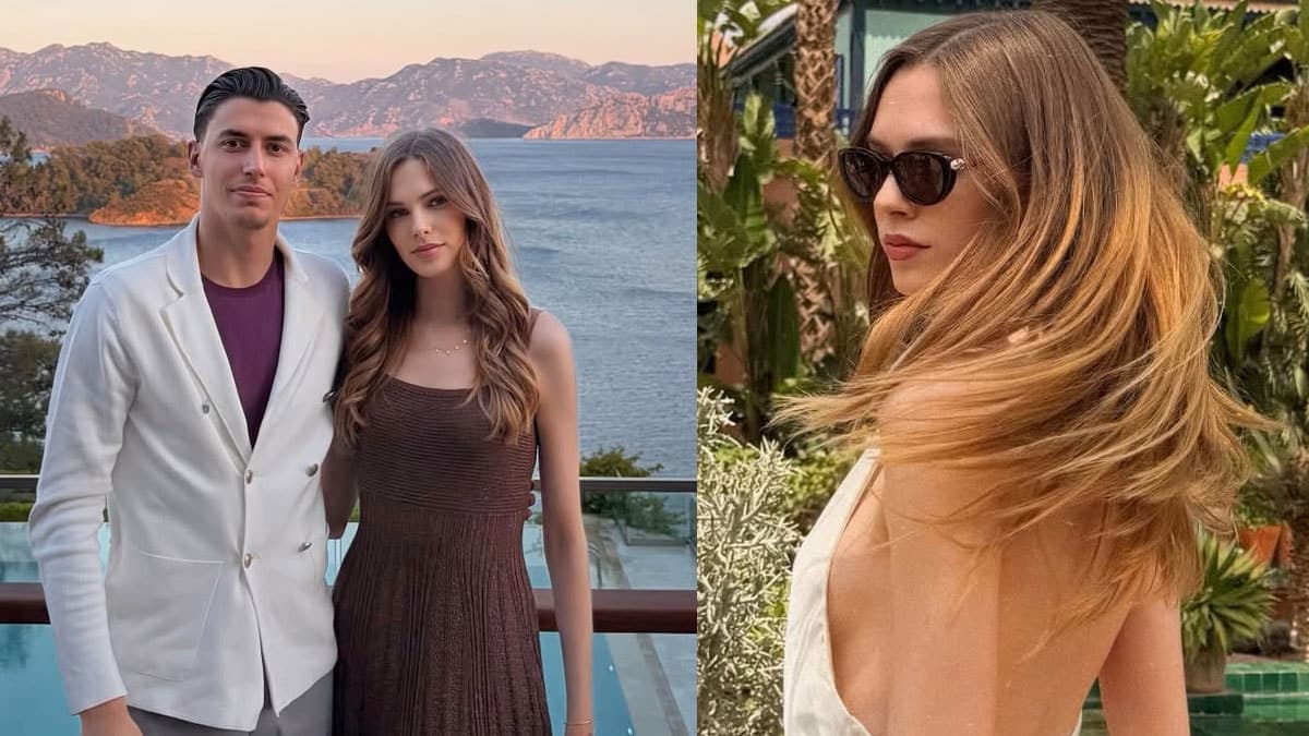 Berke Özer'in sevgilisi Gloria Dinov'un güzelliği dikkat çekti