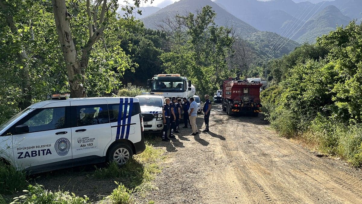 Kırıkhan'da orman yangını kontrol altına alındı
