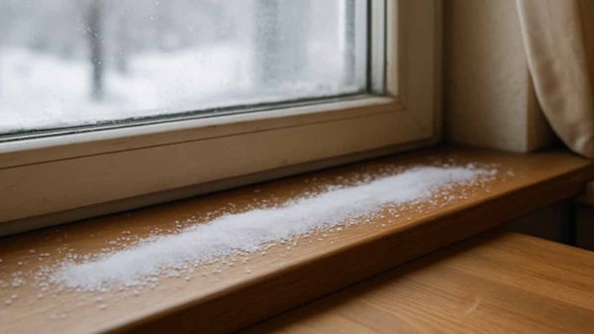 Pencere pervazlarına dökülen bir miktar tuzun asırlık sırrı ortaya çıktı