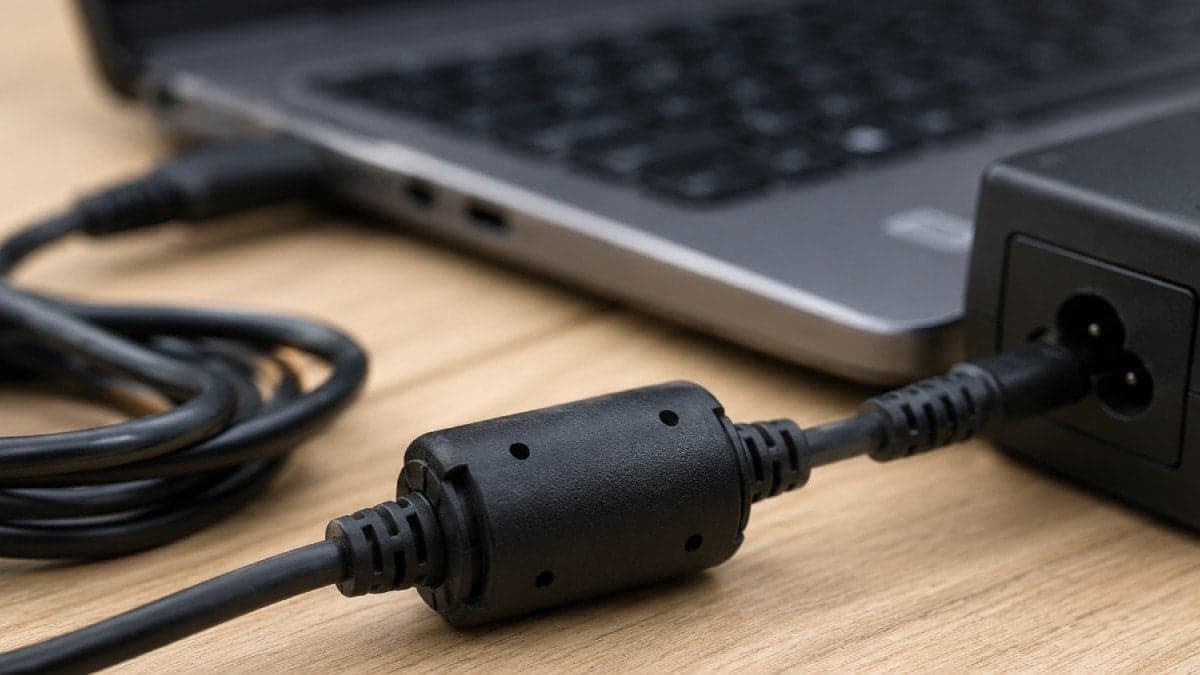 Laptop şarj kablolarındaki silindirik parça ne işe yarıyor?