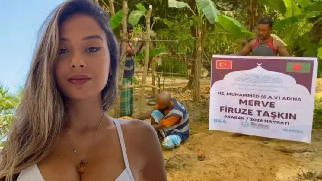 Merve Taşkın, Arakan'da su kuyusu ve hayrat yaptırdı