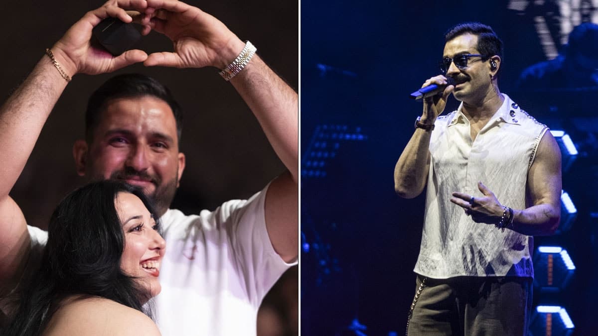 Gökhan Türkmen'in konserinde 7 kişi evlilik teklifi etti