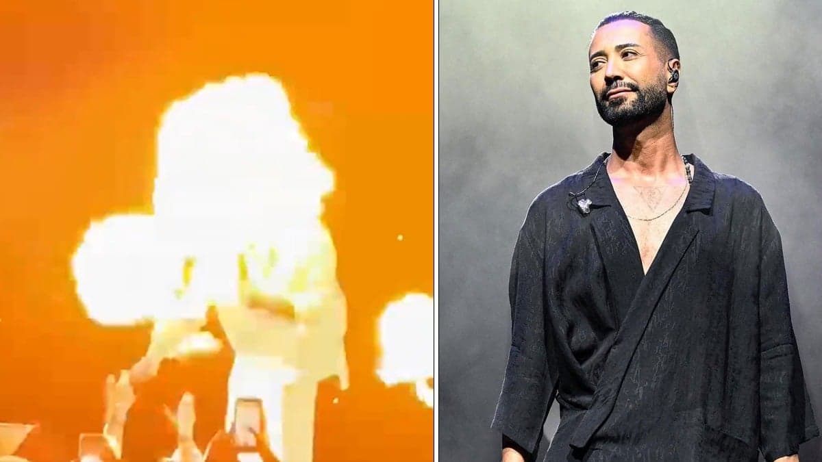 Tan Taşçı'nın konserinde sahne kazası yaşandı