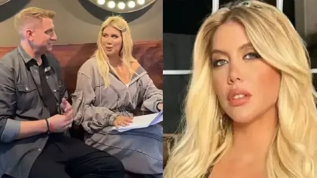 Wanda Nara dizi setinde başörtüsüyle görüntülendi