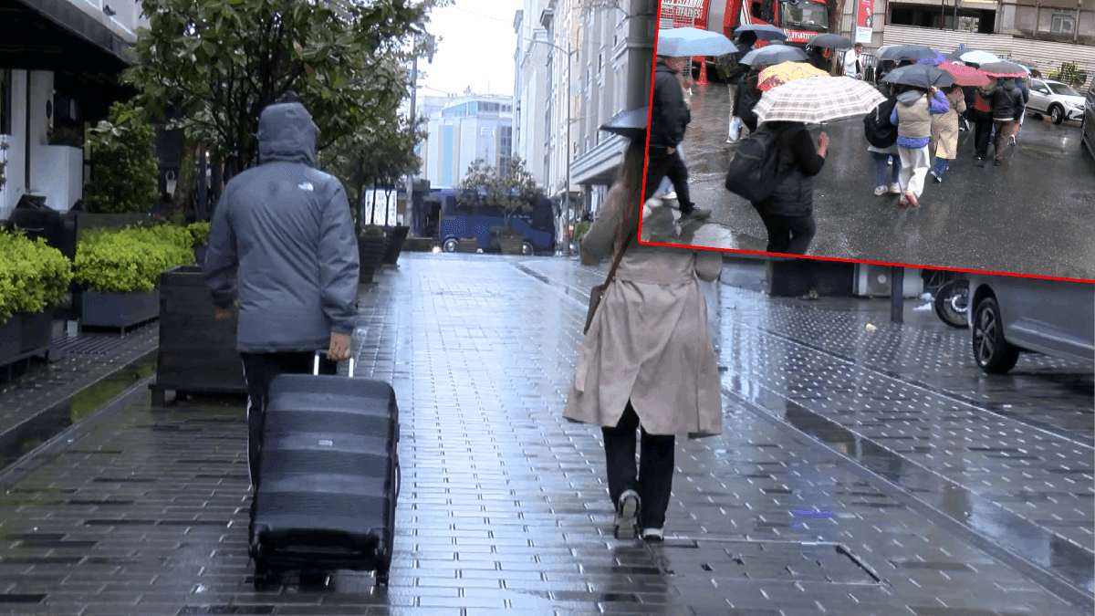 Emekçiye engel, turiste çile: Valizleriyle yürüdüler