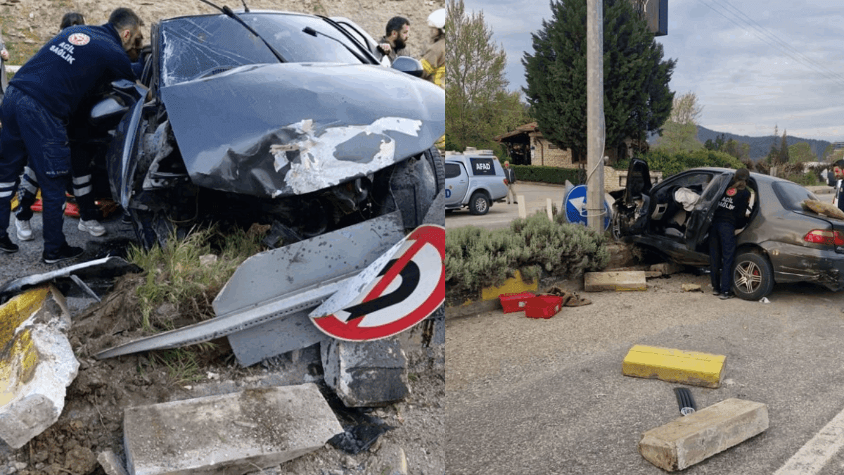 Karabük'te korkunç kaza; Ölü ve yaralılar var